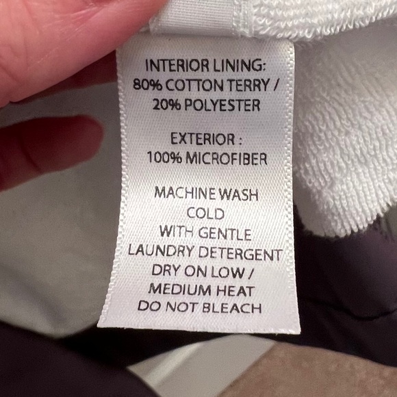 H2 Home Collection Luxury Microfiber Spa Robe Size M/L - Picture 7 of 7